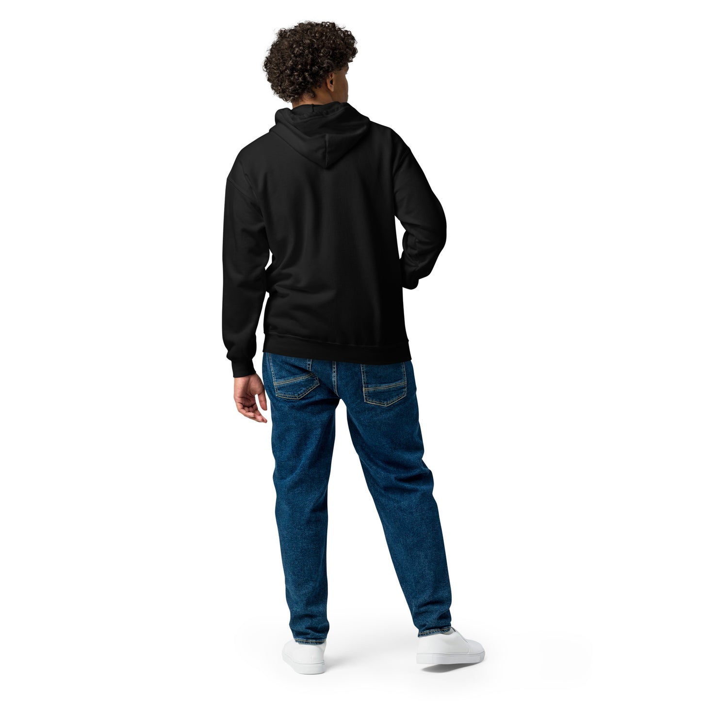 Unisex zip up hoodie